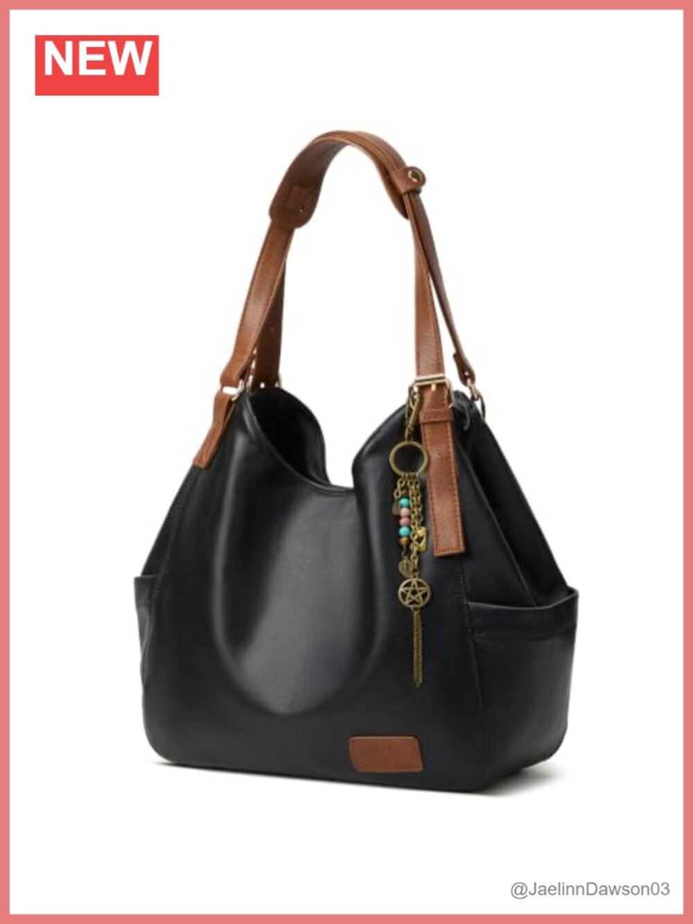 Womens Canvas Hobo Bag Multi Pocket Tote Shoulder Handbag Embroidered Ethnic